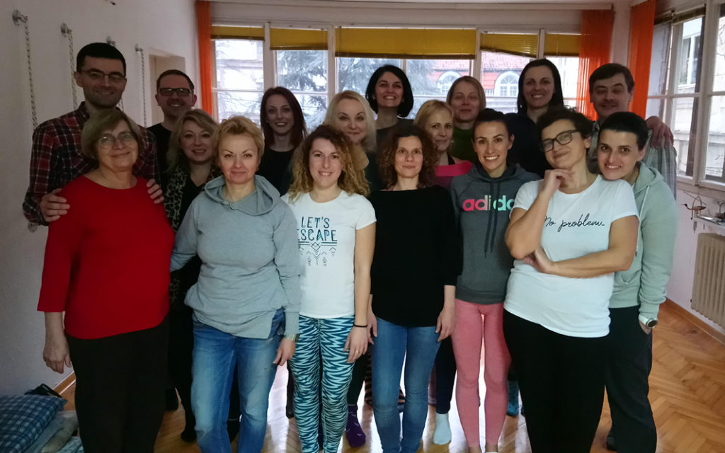 Obuka za instruktore joge Beograd - naša prva generacija