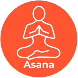 Osam krakova joge - ilustracija položaja tela – asana (sanskrit: आसन)